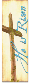 He is risen cross