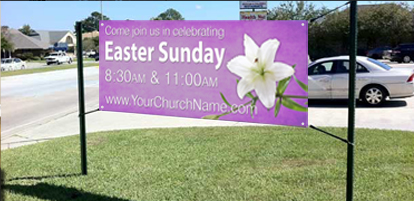 outdoor easter banners