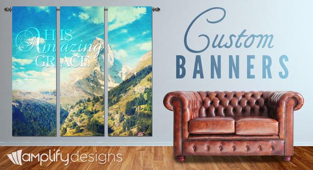 custom fabric banners