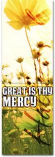 Great is thy mercy Hallelujah
